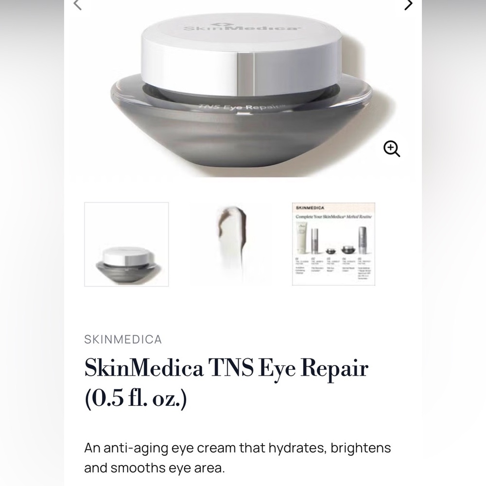 SkinMedica TNS Eye Repair Cream 0.5 oz